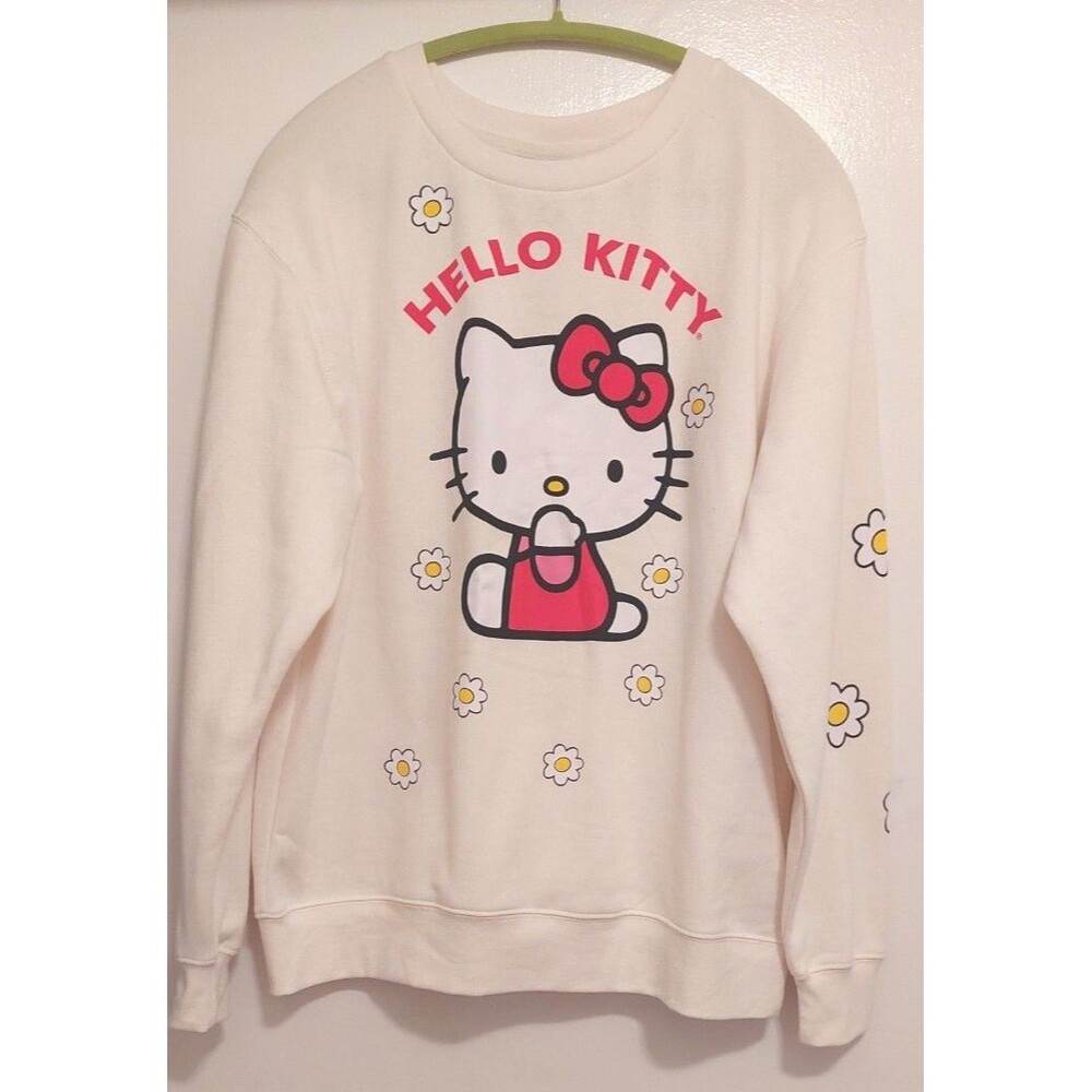 NWT HELLO KITTY My Melody Sanrio Sweatshirt Sz M Jumper